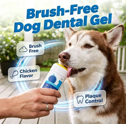 No-Brush Dog Dental Gel