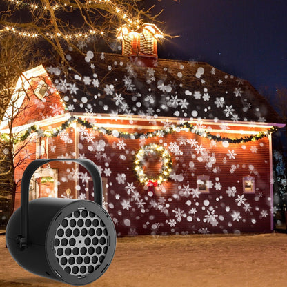 🎄✨LED Christmas Projection Lamp – 16 Patterns of Pure Holiday Magic