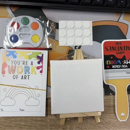 Mini Watercolor Paint Sets For Valentines Day Gifts