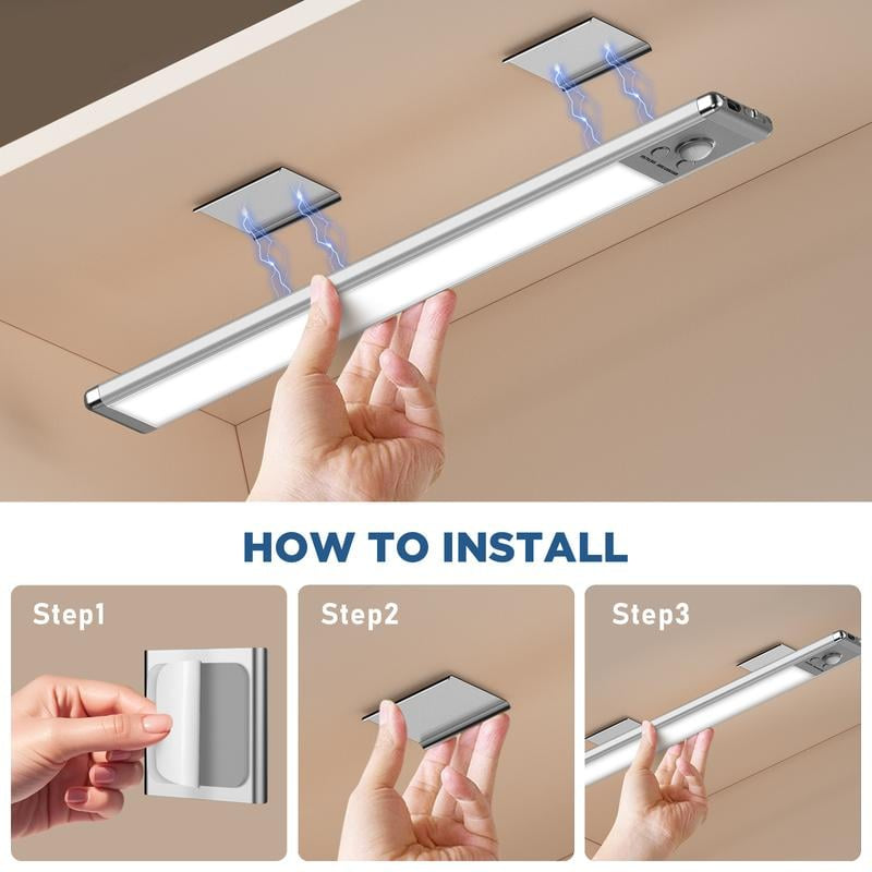 💡Punch-free Smart Sensor Magnetic Rechargeable LED Lights✨