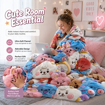 Plush Toy Blanket