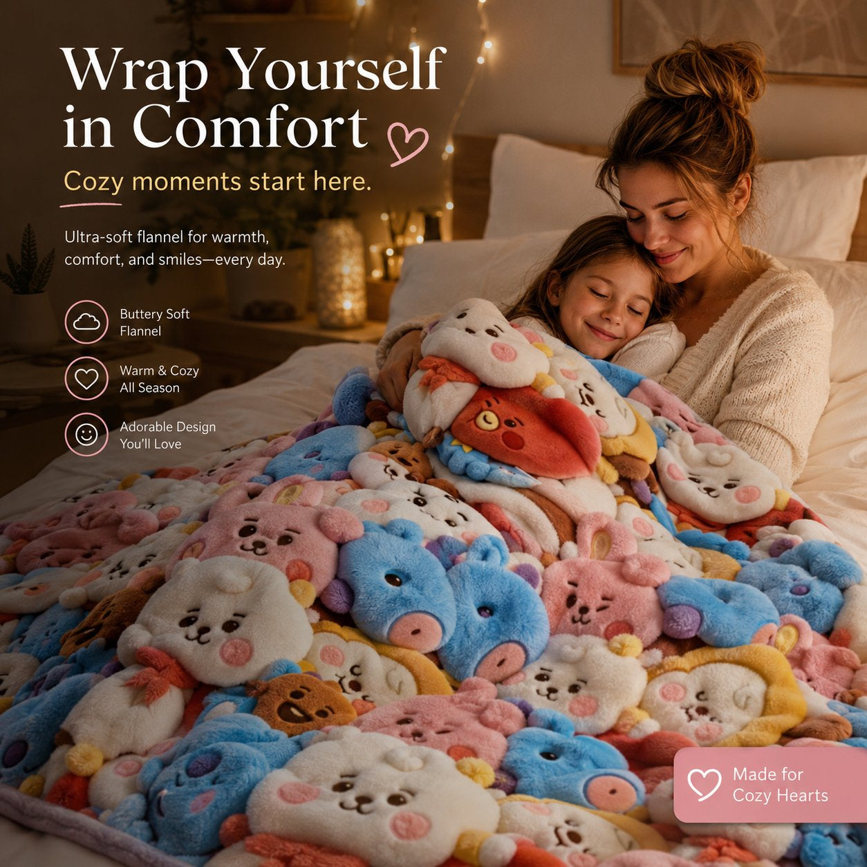 Plush Toy Blanket