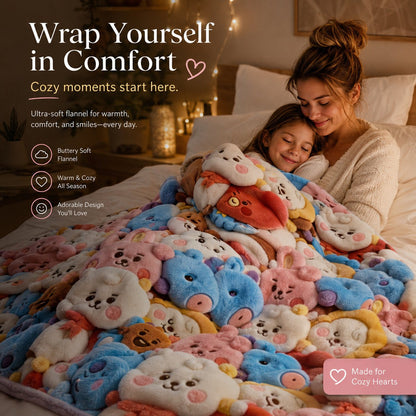 Plush Toy Blanket