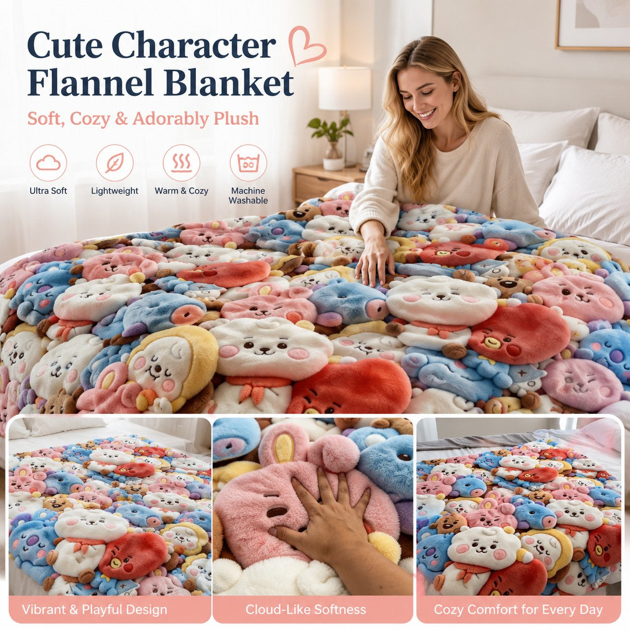 Plush Toy Blanket