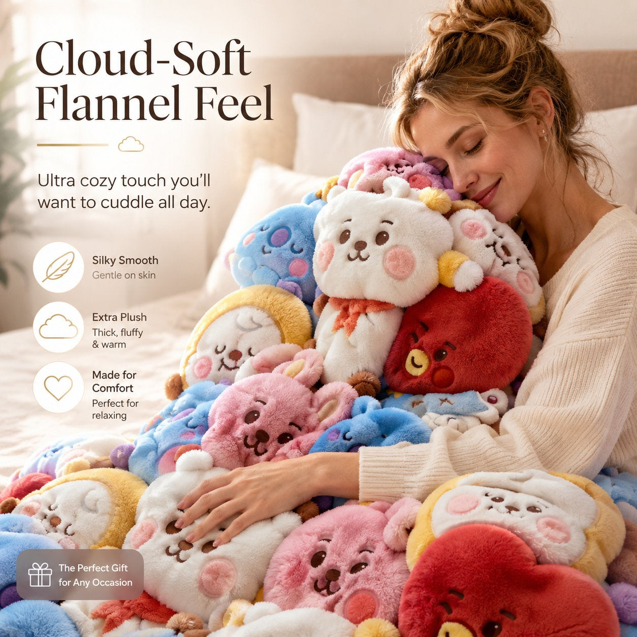 Plush Toy Blanket