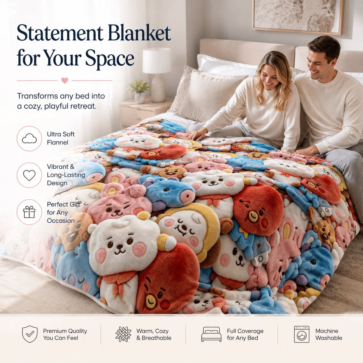 Plush Toy Blanket
