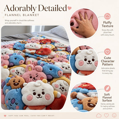 Plush Toy Blanket