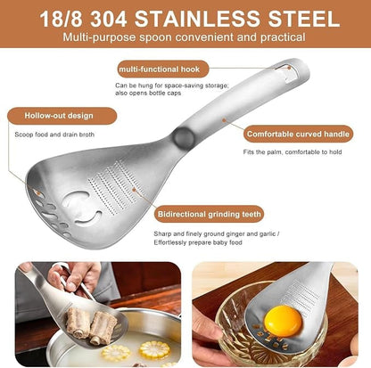 ⚡Stainless Steel Multifunctional Kitchen Spoon