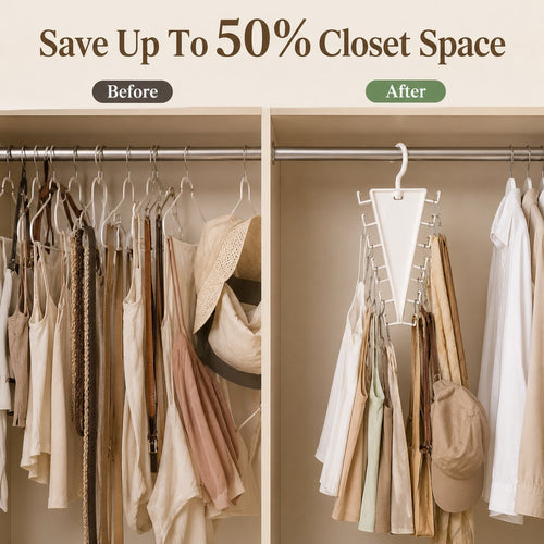 🧥✨V-Shaped Space-Saving Closet Hanger
