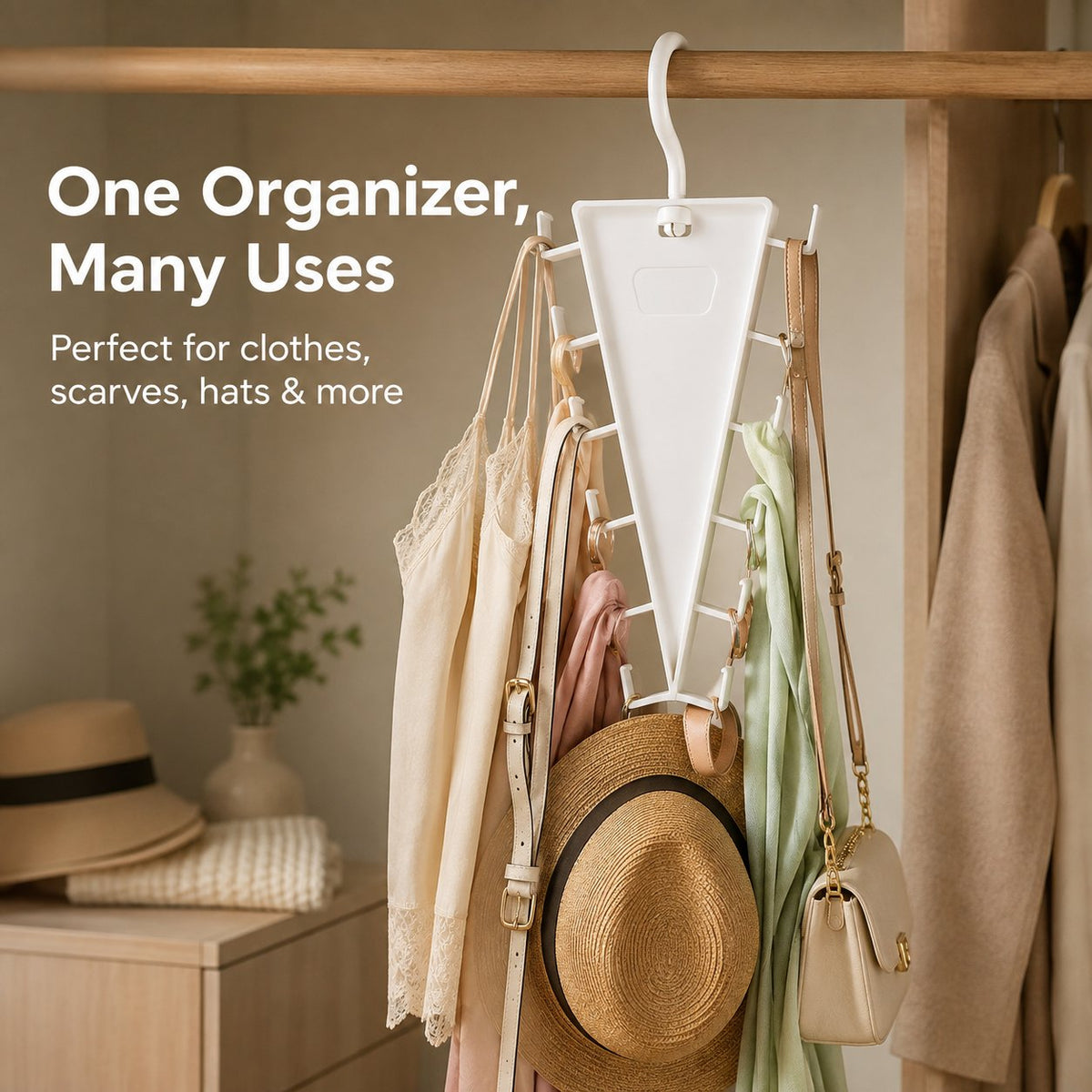 🧥✨V-Shaped Space-Saving Closet Hanger