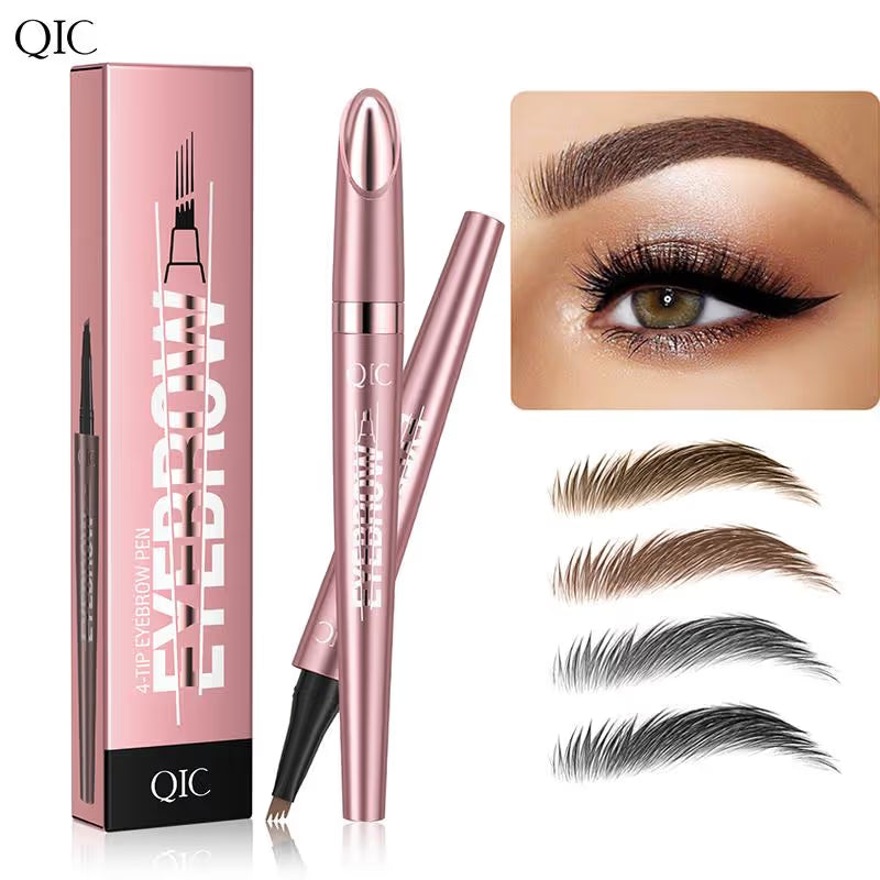 🖌️ Waterproof Micro-Fork Brow Pencil – Natural Hair-Like Brows