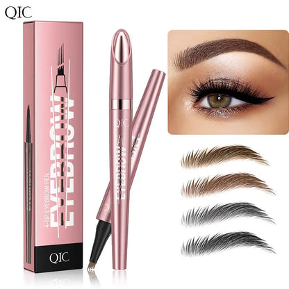 🖌️ Waterproof Micro-Fork Brow Pencil – Natural Hair-Like Brows