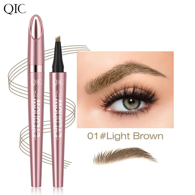 🖌️ Waterproof Micro-Fork Brow Pencil – Natural Hair-Like Brows