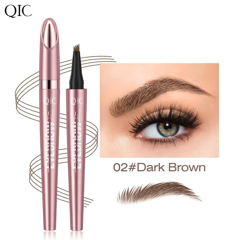 🖌️ Waterproof Micro-Fork Brow Pencil – Natural Hair-Like Brows