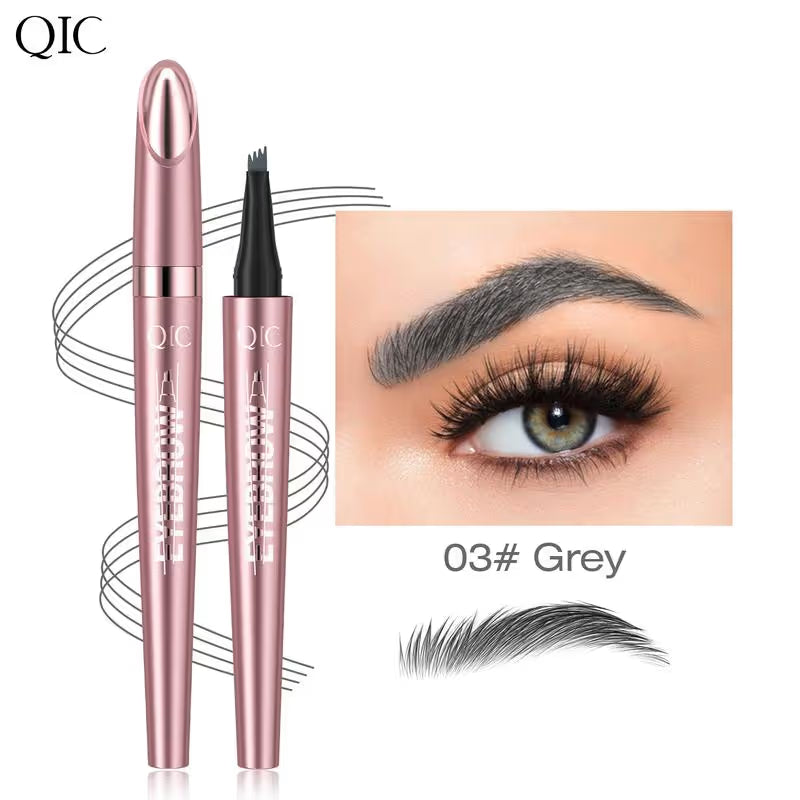 🖌️ Waterproof Micro-Fork Brow Pencil – Natural Hair-Like Brows