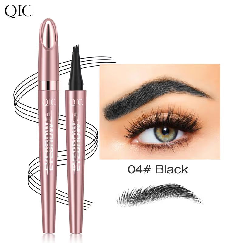 🖌️ Waterproof Micro-Fork Brow Pencil – Natural Hair-Like Brows