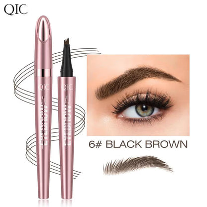 🖌️ Waterproof Micro-Fork Brow Pencil – Natural Hair-Like Brows