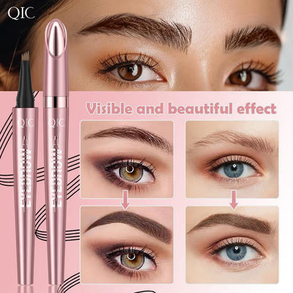 🖌️ Waterproof Micro-Fork Brow Pencil – Natural Hair-Like Brows