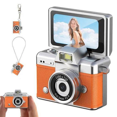 Y2K Pocket Mini Digital Camera 📸 1.47" LCD Screen Compact Photo & Video Cam (No TF card)