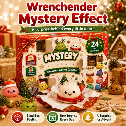 🎄 Christmas Advent Calendar – 24 Squishy Surprises