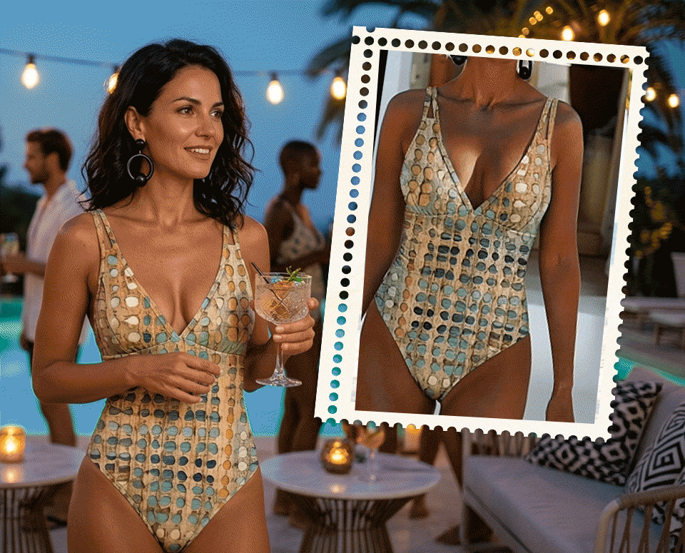 Vacation Polka Dot One Piece