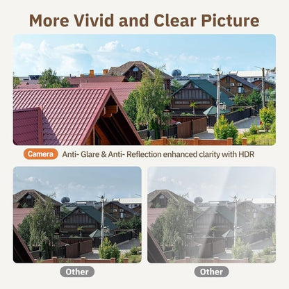 🔥 Crystal-clear security 2K camera