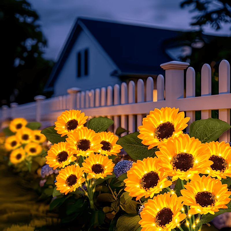 🌞Solar LED Sunflower Garden Lights