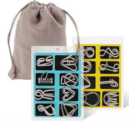 🎁 Metal Montessori Puzzle Solving