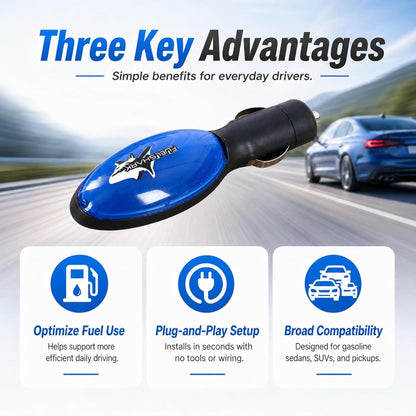 🚗 2026 New Upgrade FuelShark Fuel Sync Device – Automotive Gas Saver for Cars & Trucks, Spill Saver