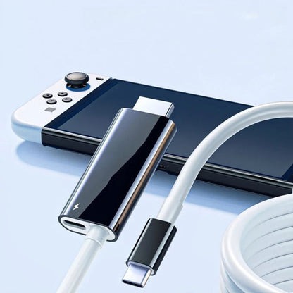 🎮📲 2M USB-C to HDMI Cable – 4K Display & 100W PD Charging for Switch, Phones, Tablets & Laptops