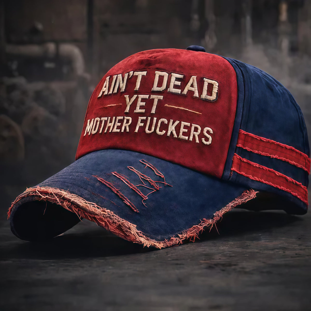 🎉Ain't Dead Yet Vintage Trucker Cap