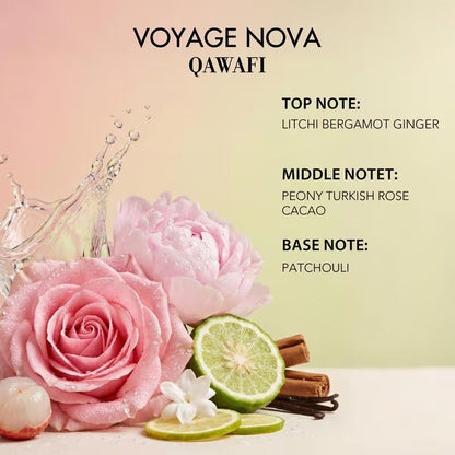 🔥Voyage Nova | Rosey Fruity Floral | Extrait De Parfum | Long Lasting Luxury Fragrance