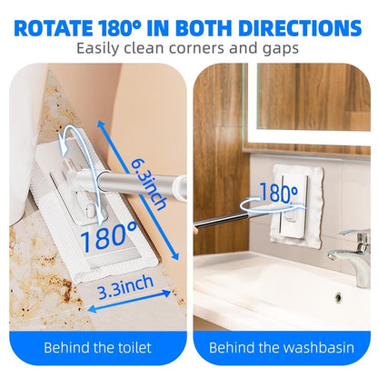 Use Any Old Cloth! The Smart Tooth-Grip Mop That Saves You Money. 💰👕