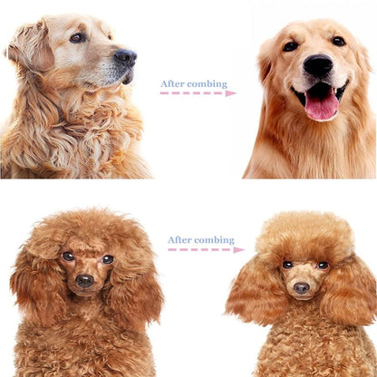 🐾 Professional Deshedding Tool for Dogs & Cats – Gentle, Efficient & Fur-Free Home ✨💖