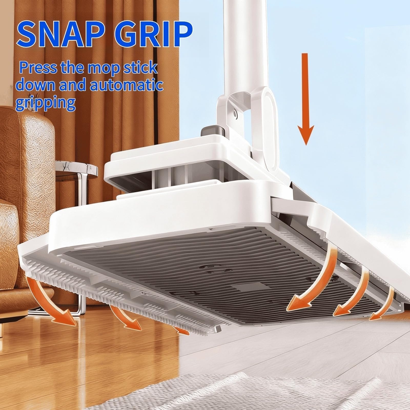 Use Any Old Cloth! The Smart Tooth-Grip Mop That Saves You Money. 💰👕
