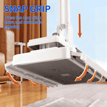 Use Any Old Cloth! The Smart Tooth-Grip Mop That Saves You Money. 💰👕