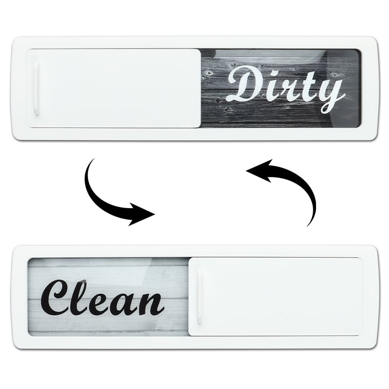 Clean Dirty Dishwasher Magnet Indicator Sign ✨