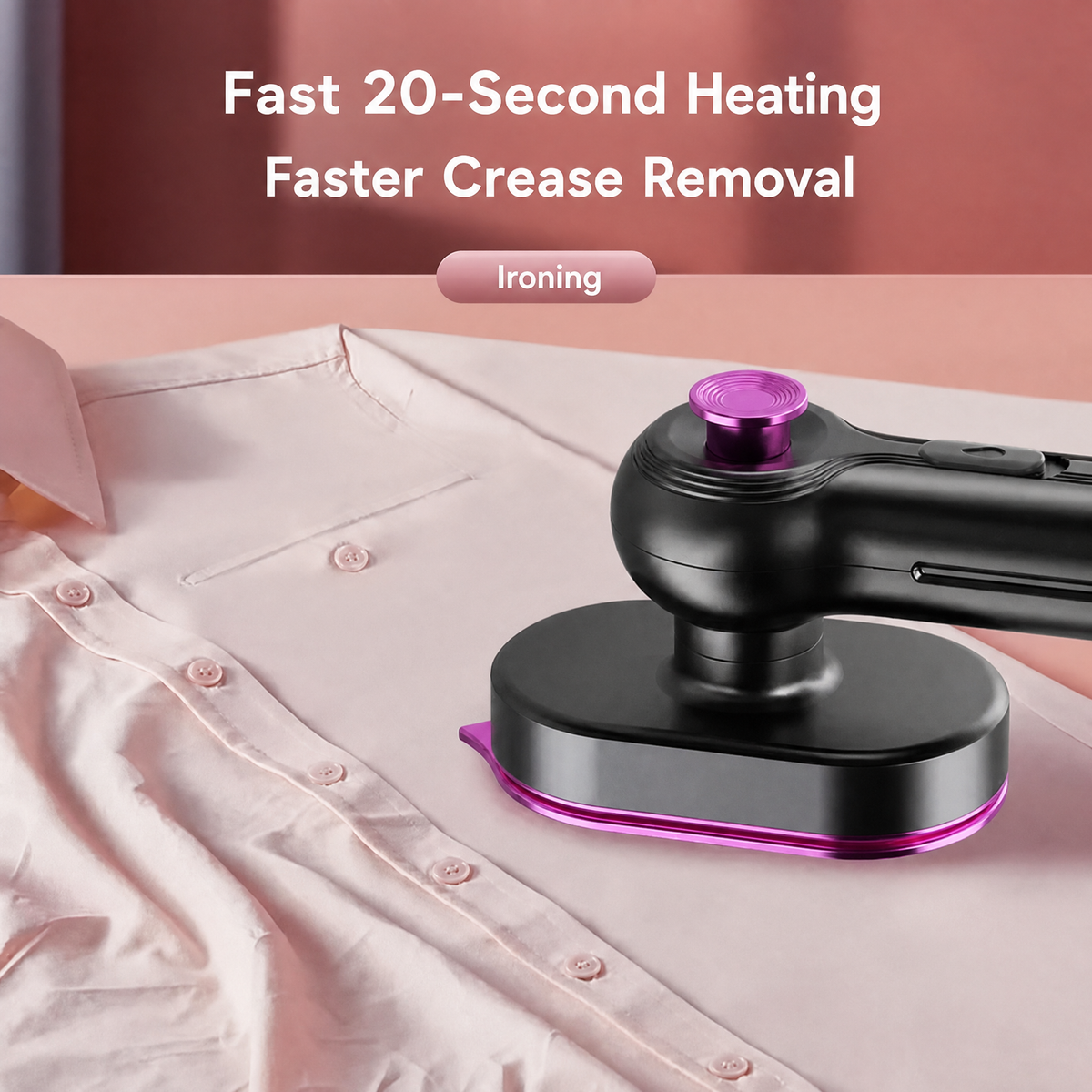 Improved Clothes Steam Iron (2026 Model) – Portable Travel Steam Iron