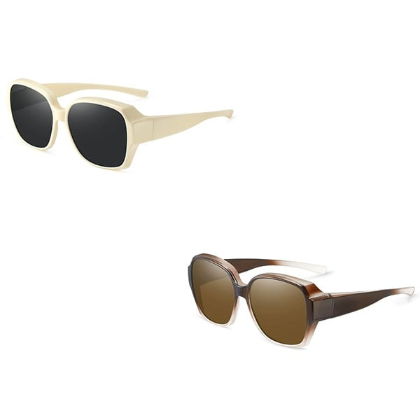 🎉😎2026 New Polarized UV400 Protection Trendy Round Cat-eye Sunglasses 🕶️