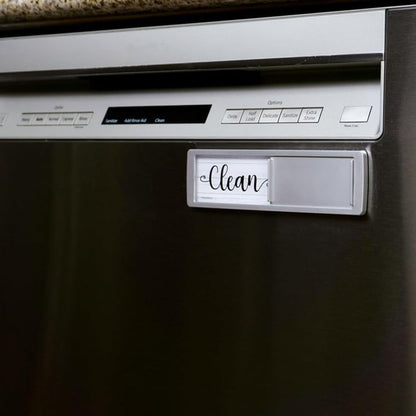 Clean Dirty Dishwasher Magnet Indicator Sign ✨