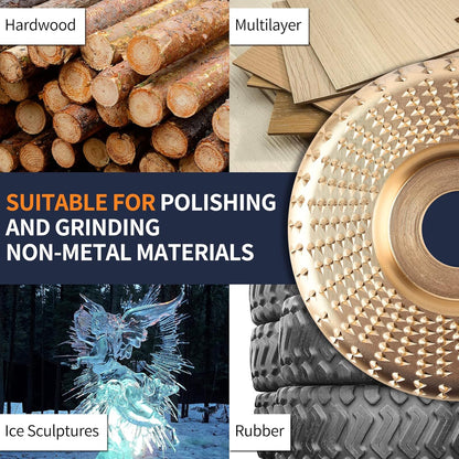 🔥🔨 Industrial grinding wheel made of high-carbon steel
