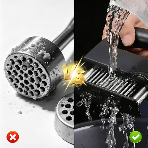 Professional Spring-Loaded Meat Tenderizer