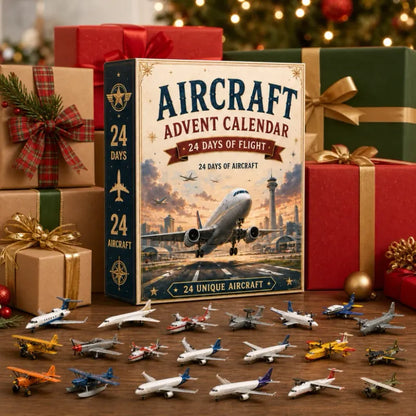 ✈️ Aircraft Advent Calendar 2026 | 24 Days of Flight with 24 Unique Miniature Airplanes, Jets & Aviation Collectibles 🎄🎁