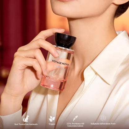 🔥Voyage Nova | Rosey Fruity Floral | Extrait De Parfum | Long Lasting Luxury Fragrance