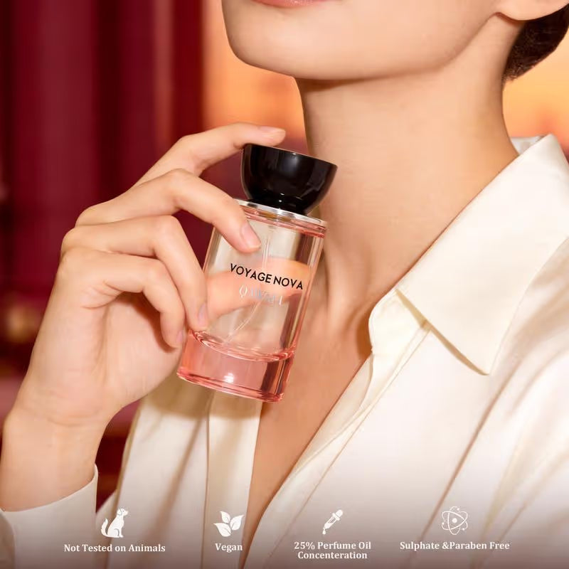 🔥Voyage Nova | Rosey Fruity Floral | Extrait De Parfum | Long Lasting Luxury Fragrance