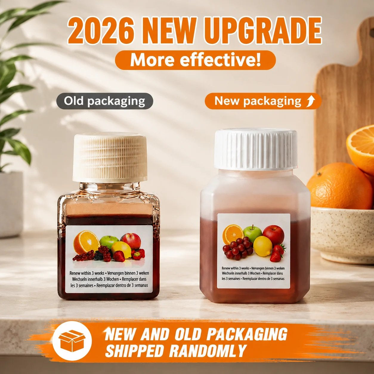 BUY 2 GET 1 FREE🔥Ultra-Strong Fruit Fly Trap - User Friendly (Up to 3 Weeks per Bottle)