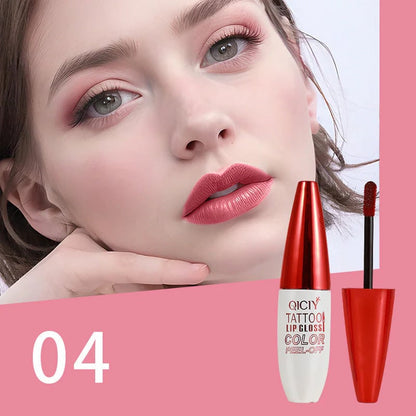 🔥🏆Removable, waterproof, long-lasting lip gloss