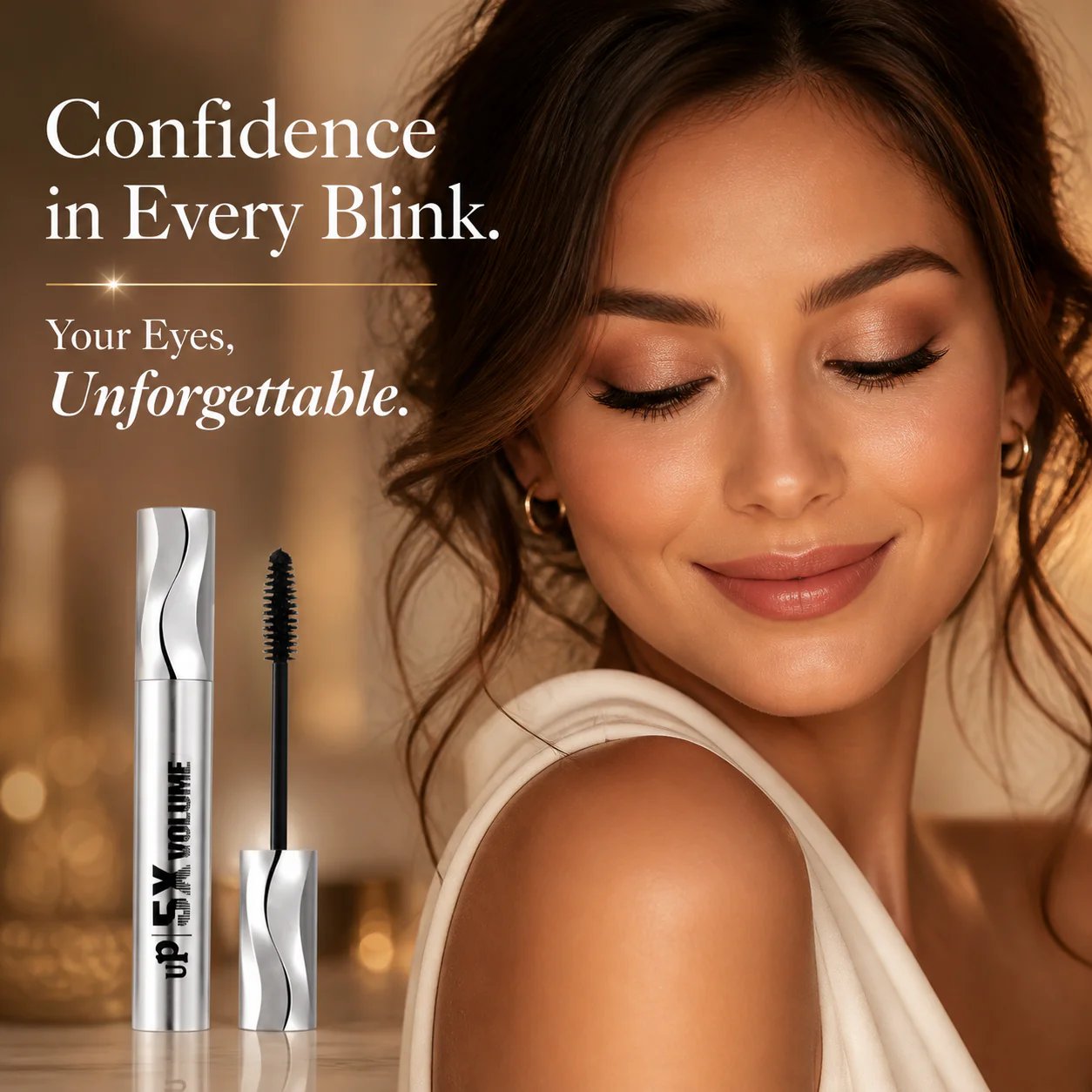 Long-lasting Waterproof Volume and Lengthening Mascara