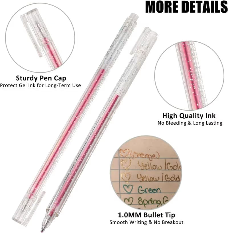🎁🎄PERFECT GIFT❤️✨The Ultimate Glitter Gel Pen for Endless Creativity🎁