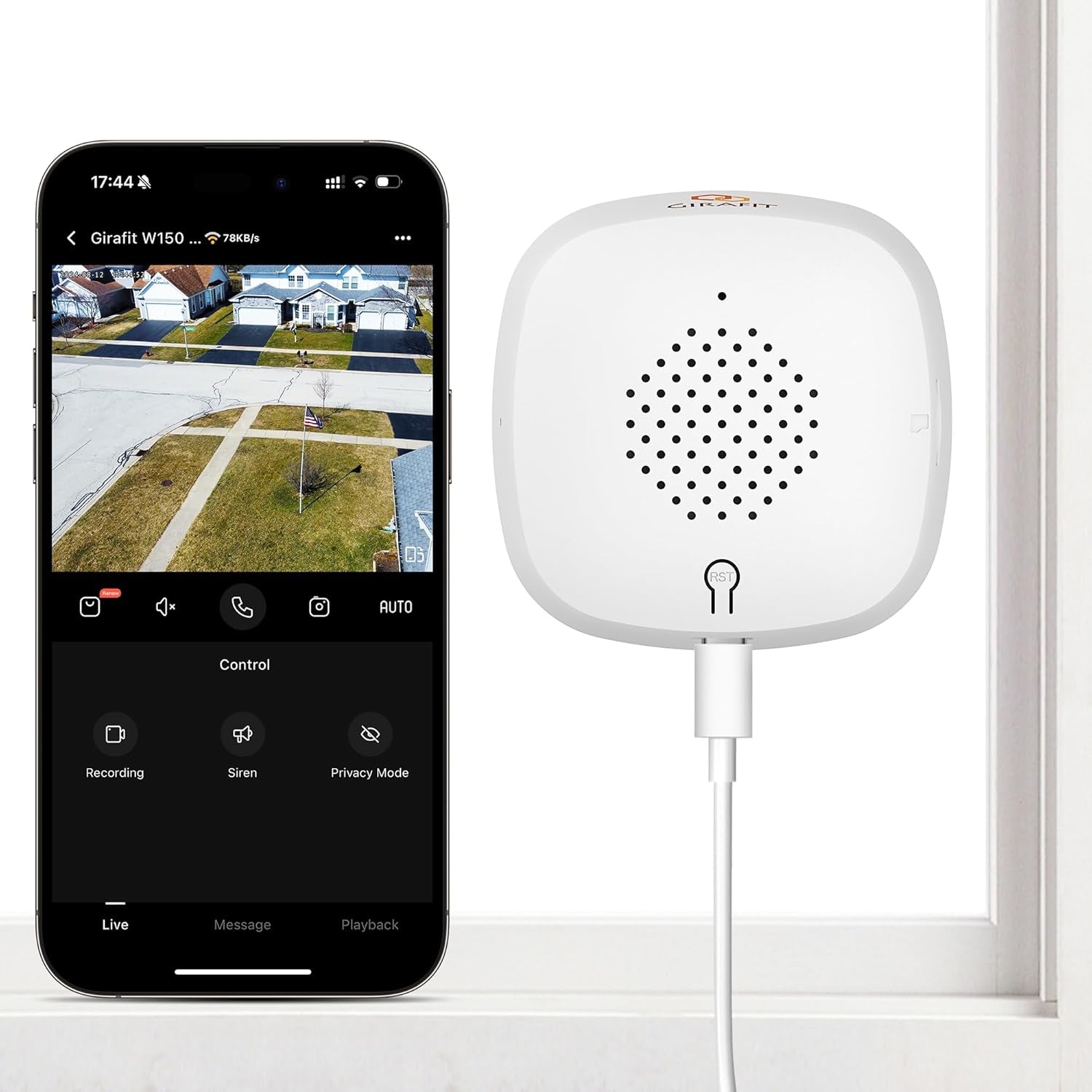 🔥 Crystal-clear security 2K camera